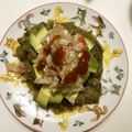sakutakuhitoshu's cooksnap of when they made アメリカンダイナー！なアボガド料理を再現.