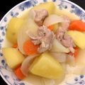 ちりちゃんママ's cooksnap of when they made 塩鶏じゃが♪鶏肉で塩味の肉じゃが.