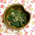 なつき☆ミ's cooksnap of when they made 簡単！我が家の定番♪モロヘイヤの梅和え.