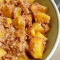 mmiom's cooksnap of when they made ポテトとコンビーフのちょい和風サラダ♬.
