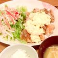 トモオちゃん's cooksnap of when they made 簡単チキン南蛮の卵たっぷりタルタル.