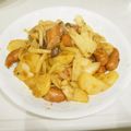 のかまるこ's cooksnap of when they made カレーチーズ味✳︎ジャーマンポテト.