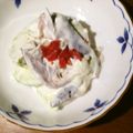 にんじんジュース3's cooksnap of when they made アボカドとしめ鯖の生春巻き.