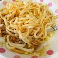 aripon0511's cooksnap of when they made 濃厚♪レンジで簡単！納豆バタマヨうどん♡.