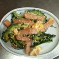 のえもゆ's cooksnap of when they made ★ゴーヤチャンプル.