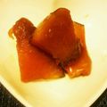 Drakey's cooksnap of when they made 水不要！黄金比のカボチャの煮物＊料亭風.