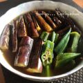 GoGo島みかん's cooksnap of when they made ナスとズッキーニで夏の揚げ浸し。.