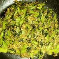 クックQYNH9W☆'s cooksnap of when they made 大根葉で！ピリ辛 無限菜っ葉.