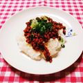 カレンガール's cooksnap of when they made 納豆のガーリックバター.