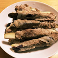 はらぺこくみちゃん's cooksnap of when they made レンジで5分！豚ばら巻き茄子おろしぽん酢.