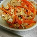 coco∵'s cooksnap of when they made つくおき！簡単美味しい人参しりしり♪.