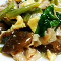 blackきのこ's cooksnap of when they made とろ旨〜小松菜豚こま卵の中華炒め.