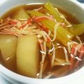キャラメグ♪'s cooksnap of when they made 大根のかにかまあん.