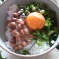 まぽちゃ's cooksnap of when they made 焼き肉のたれ☆納豆ゴマ丼.