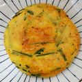 クックY08S17☆'s cooksnap of when they made 【キムチジョン】キムチとにらのチジミ.