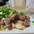ダイナマイト漆黒's cooksnap of when they made 砂肝とやわらぎのピリ辛おつまみ.