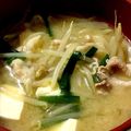 クック48M6TD☆'s cooksnap of when they made 味噌汁鉄板:基本の豚汁レシピ.
