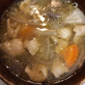 H♡S's cooksnap of when they made 節約★アレンジ★絶品【鶏皮モツ煮込み風】.
