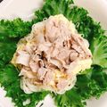 ぱんだ170071's cooksnap of when they made マヨごまだれの冷しゃぶそうめんサラダ☆.