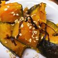 卵せんべい's cooksnap of when they made ＊簡単カボチャの塩昆布和え＊.