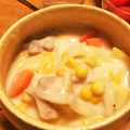 でらこ's cooksnap of when they made 米粉でシチュー.