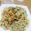 おるご's cooksnap of when they made じゃがいも細切りとトビッコ.