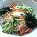 ｷｭｰﾋﾟｰﾊｳｽ's cooksnap of when they made 冷やし中華？ううん、もやし中華☆.