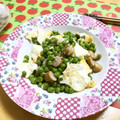 komutatata's cooksnap of when they made グリンピースとハムの卵とじ.