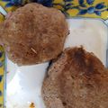 usshiさん's cooksnap of when they made だし醤油でラクうま♪ごぼう入りハンバーグ.