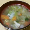 でぃえっと's cooksnap of when they made 鶏肉と白菜の生姜スープ.