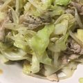 harutama's cooksnap of when they made 豚こまのマヨマキシマム野菜炒め.