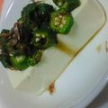 nontan_0812's cooksnap of when they made シンプル！冷奴～ゴマおくらを乗せて～.