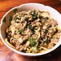 mimi15♡'s cooksnap of when they made マヨポンめんつゆパスタ.
