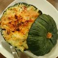 sweet＊snow's cooksnap of when they made かぼちゃ丸ごとグラタン.