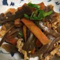 料理苦手の私's cooksnap of when they made 干しタケノコのきんぴら.