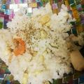 小夏ﾁｬﾝ's cooksnap of when they made 炊飯器でシーフードピラフ.