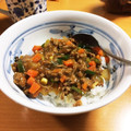 麻婆母神's cooksnap of when they made 超簡単！　和風キーマカレー丼.