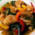 whochan's cooksnap of when they made 手抜き！ゴーヤとパプリカの炒め物！.