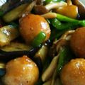クック64OY6U☆'s cooksnap of when they made 夏野菜と豚こまミートボールのピリ辛炒め.