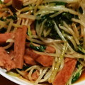 daisiki's cooksnap of when they made 【簡単】豆苗とスパムのさっぱり炒め.