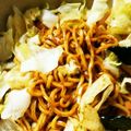 ミカ★ヅキ's cooksnap of when they made レタス焼きそば.
