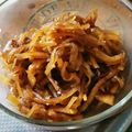 天のひとみ's cooksnap of when they made 生姜の佃煮！大人のおにぎりに最高の具材に.
