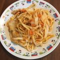 ちぃろる♪'s cooksnap of when they made うどんアレンジ★かんたんナポリタン.