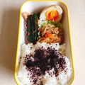 hanapiiiii's cooksnap of when they made キュウリとちくわの梅おかかジャコ和え.