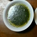 youおかしゃん's cooksnap of when they made モロヘイヤとトマトの冷たいスープ☆.