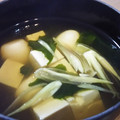 まあみママ's cooksnap of when they made 簡単 朝食 みょうがと 豆腐の すまし汁.