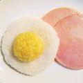 Richland☆Y's cooksnap of when they made 目玉焼きおにぎり.