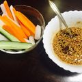yukis2s's cooksnap of when they made 野菜スティック♡味噌ディップ♪おつまみ*.