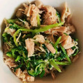 ＊TNママ＊'s cooksnap of when they made 3分で完成！節約★豆苗とツナの中華和え★.