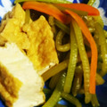 HIROばあ's cooksnap of when they made 芋づると絹厚揚げの煮物.